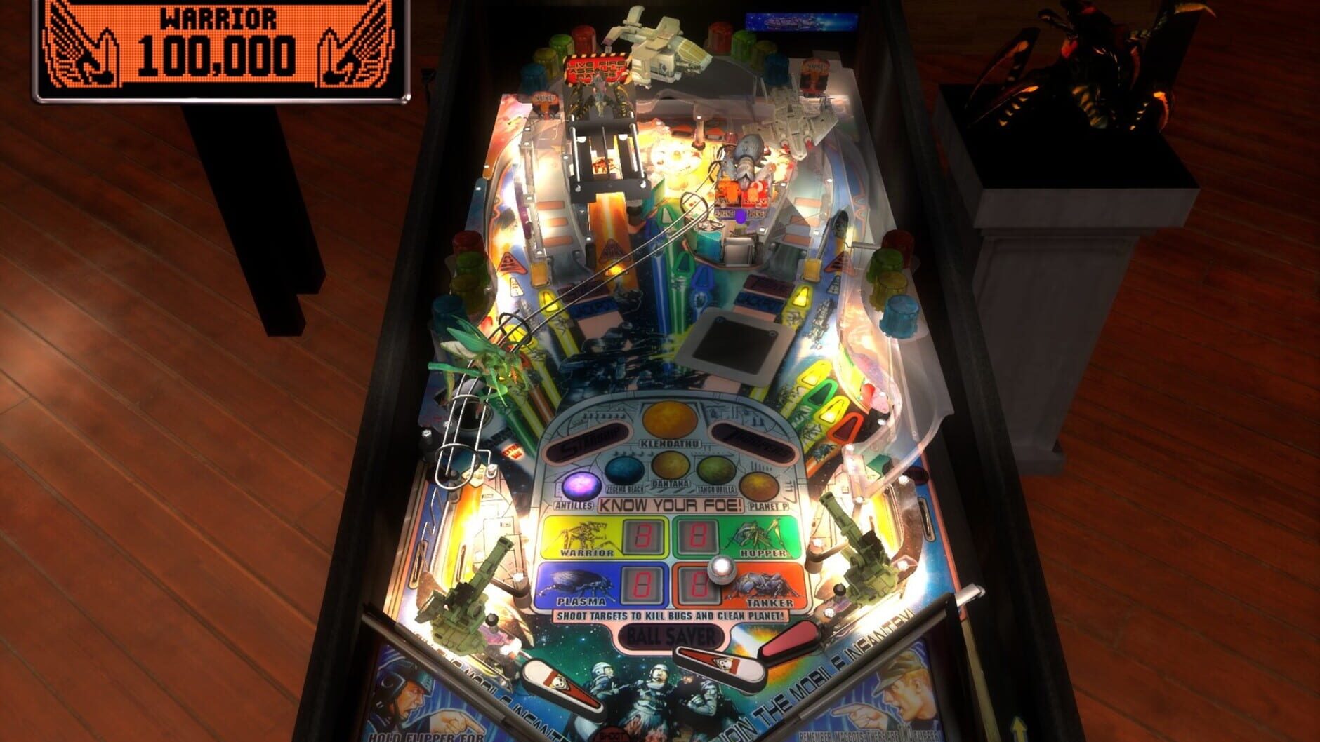 Screenshot for Stern Pinball Arcade: Starship Troopers