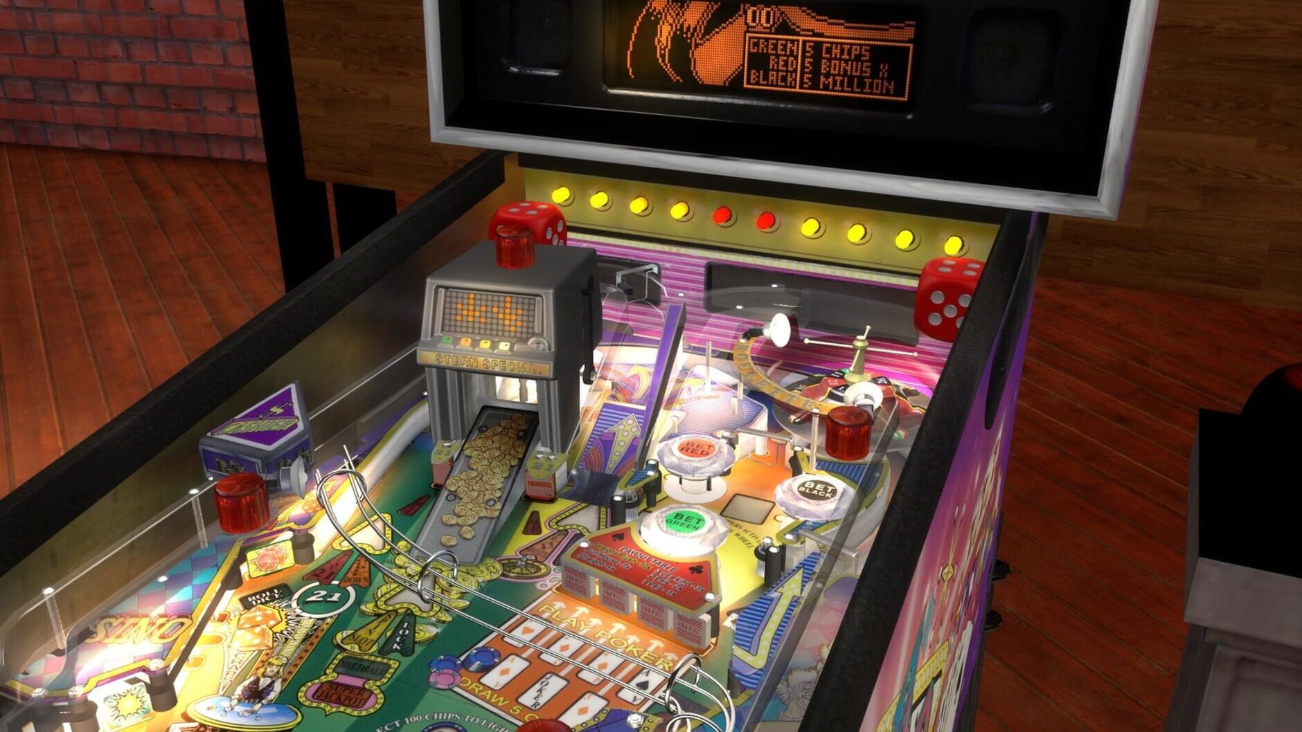Screenshot for Stern Pinball Arcade: High Roller Casino