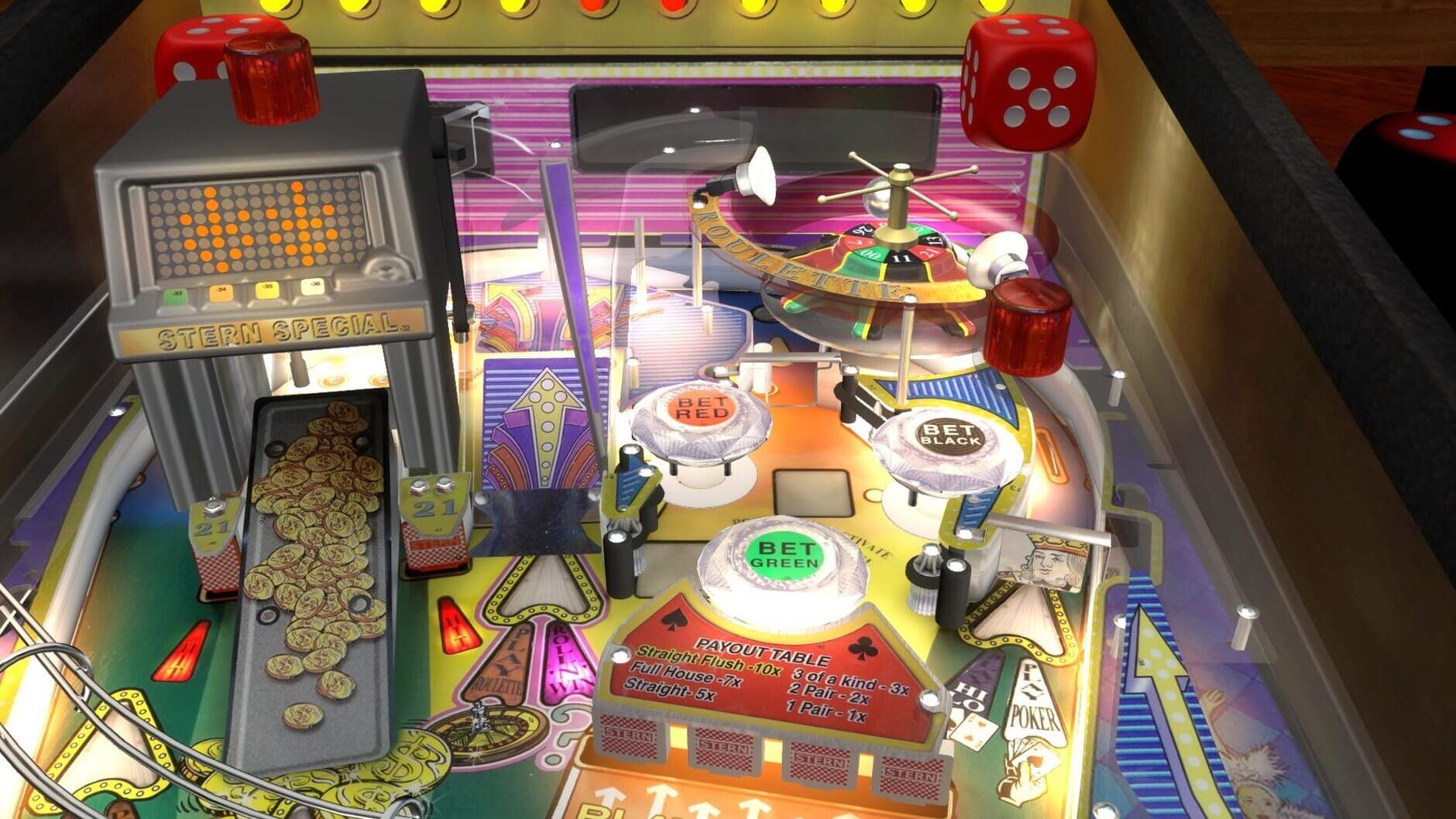 Screenshot for Stern Pinball Arcade: High Roller Casino