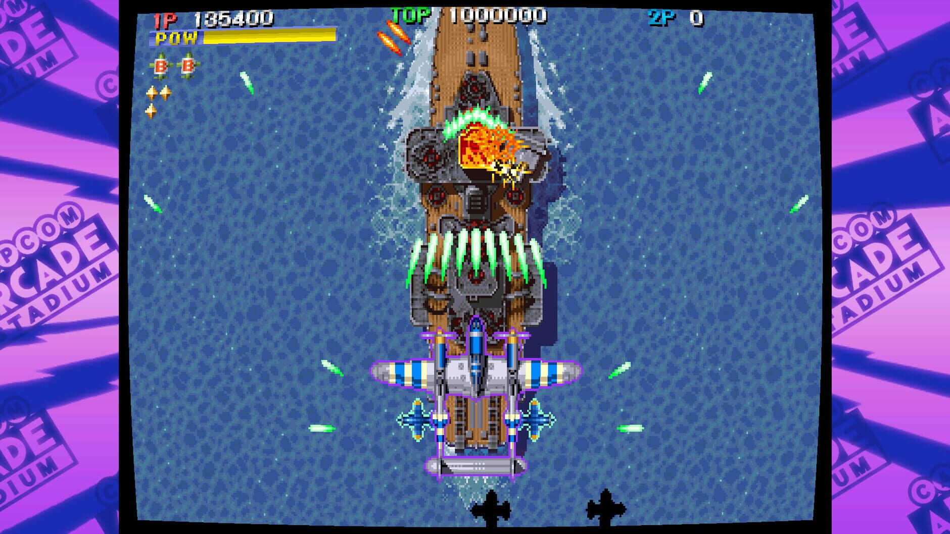 Screenshot for Capcom Arcade Stadium: 1944 - The Loop Master