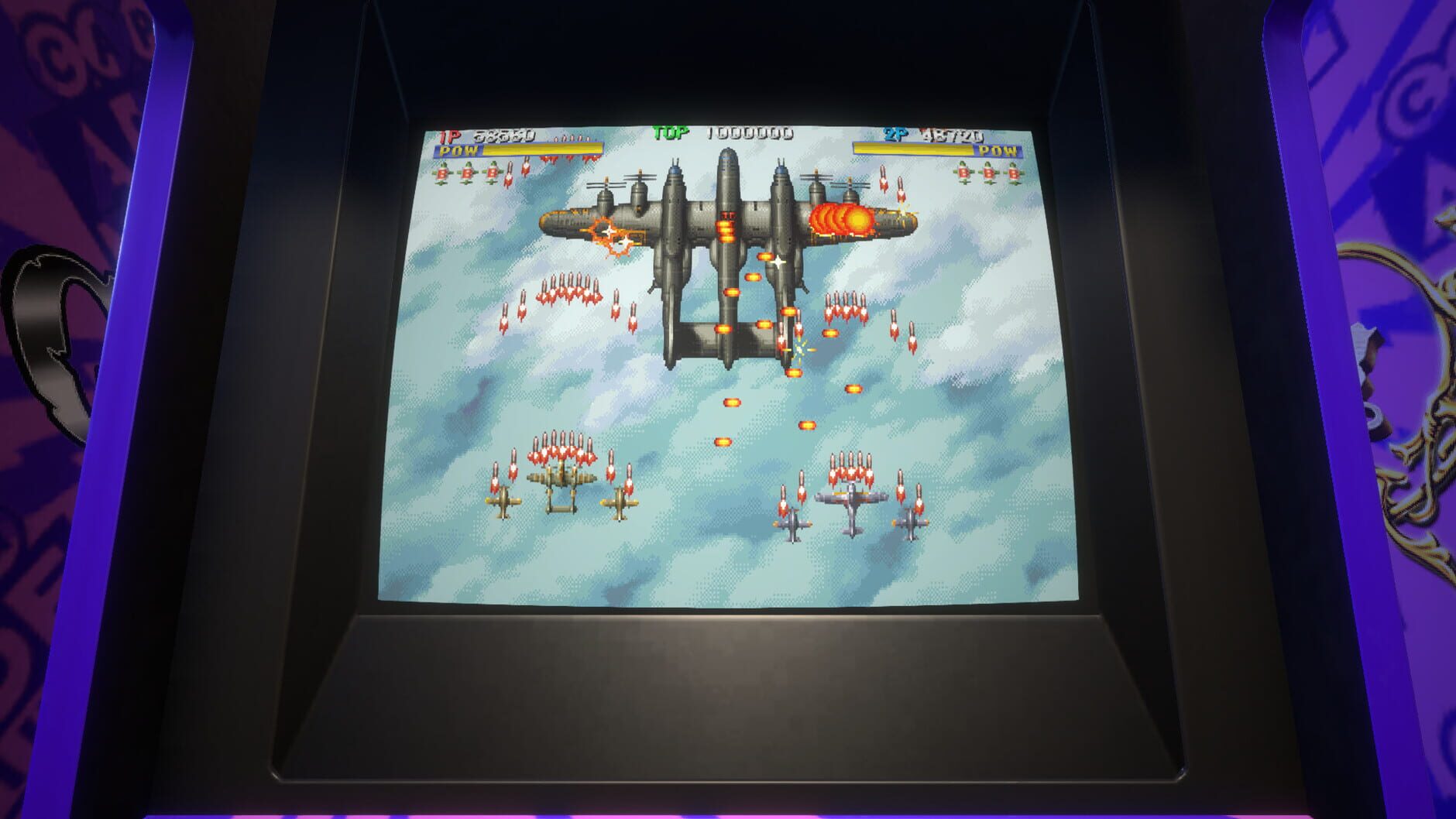 Screenshot for Capcom Arcade Stadium: 1944 - The Loop Master