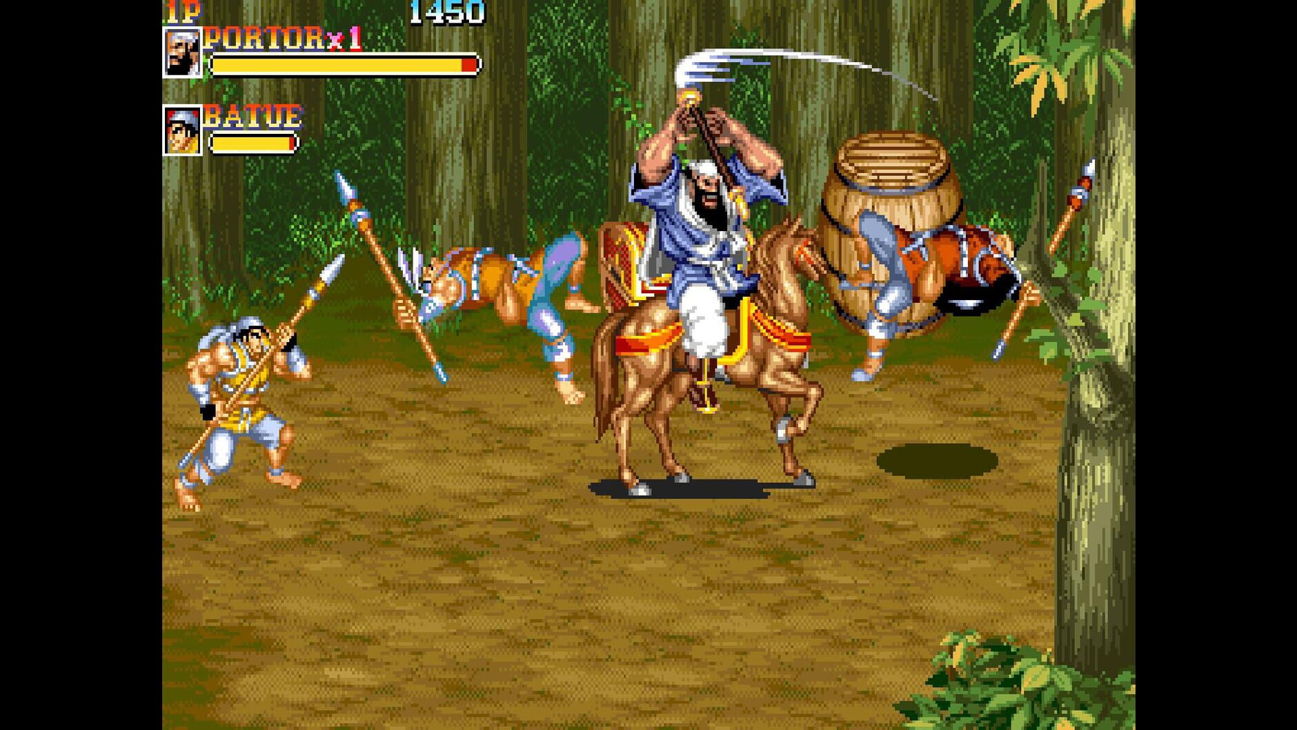 Screenshot for Capcom Arcade Stadium: Warriors of Fate