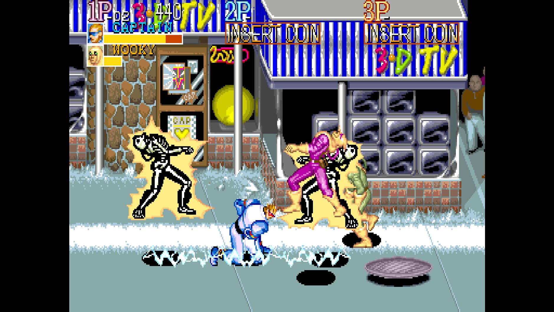 Screenshot for Capcom Arcade Stadium: Captain Commando