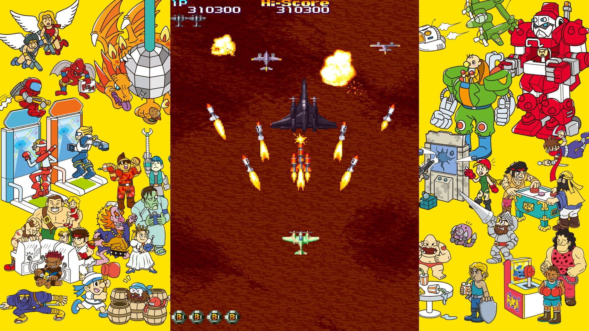 Screenshot for Capcom Arcade Stadium: 19XX - The War Against Destiny