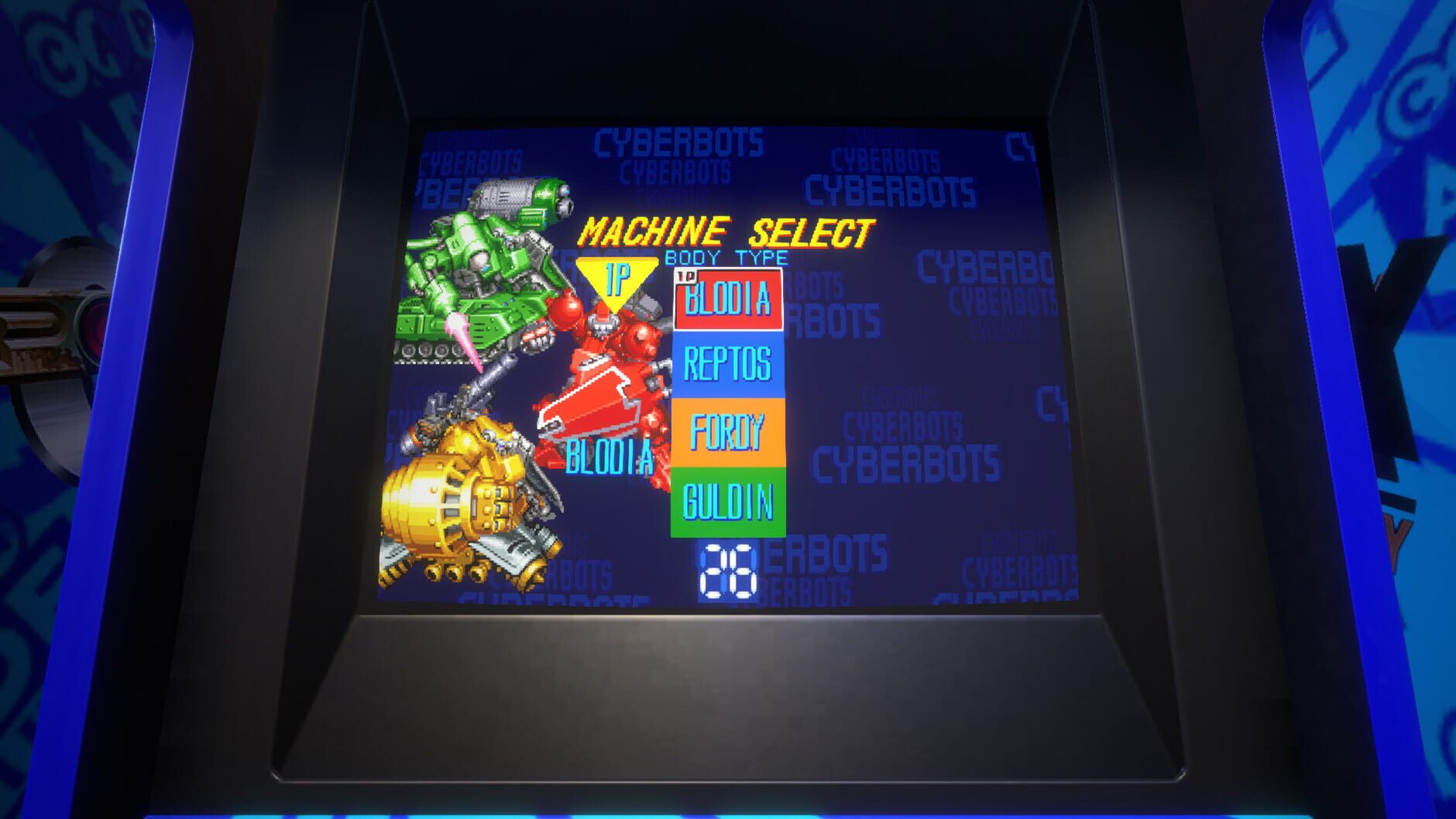 Screenshot for Capcom Arcade Stadium: Cyberbots - Fullmetal Madness