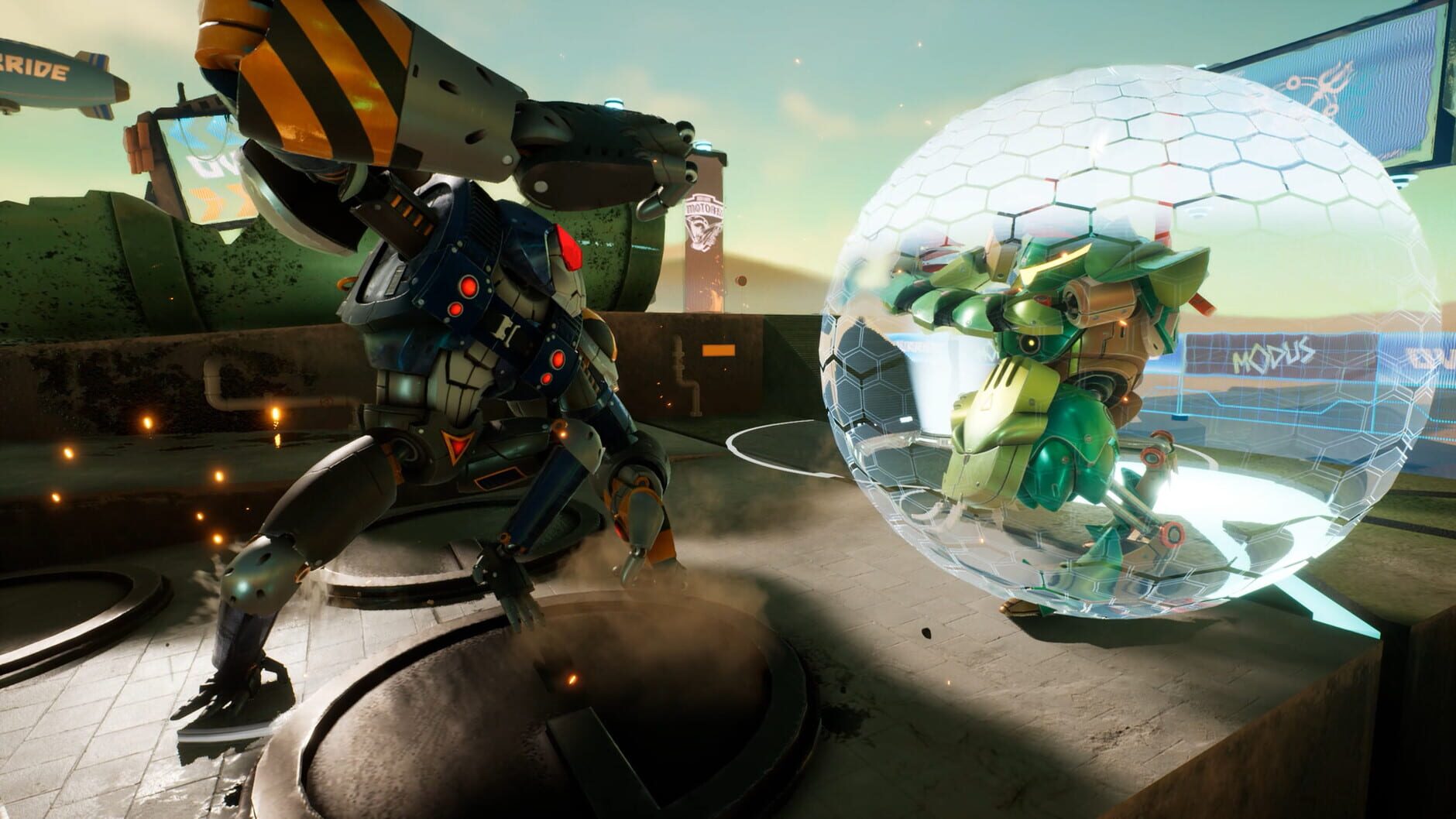 Screenshot for Override 2: Super Mech League - Bemular Fighter