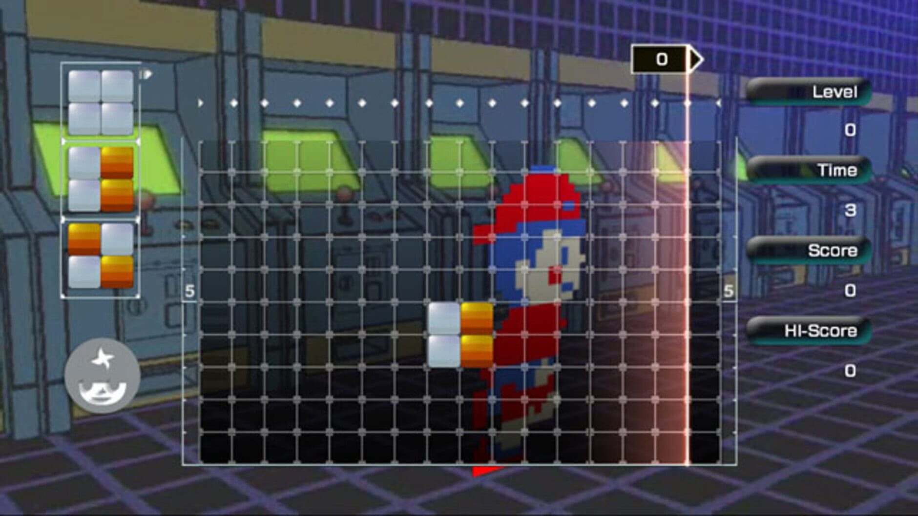 Screenshot for Lumines Supernova