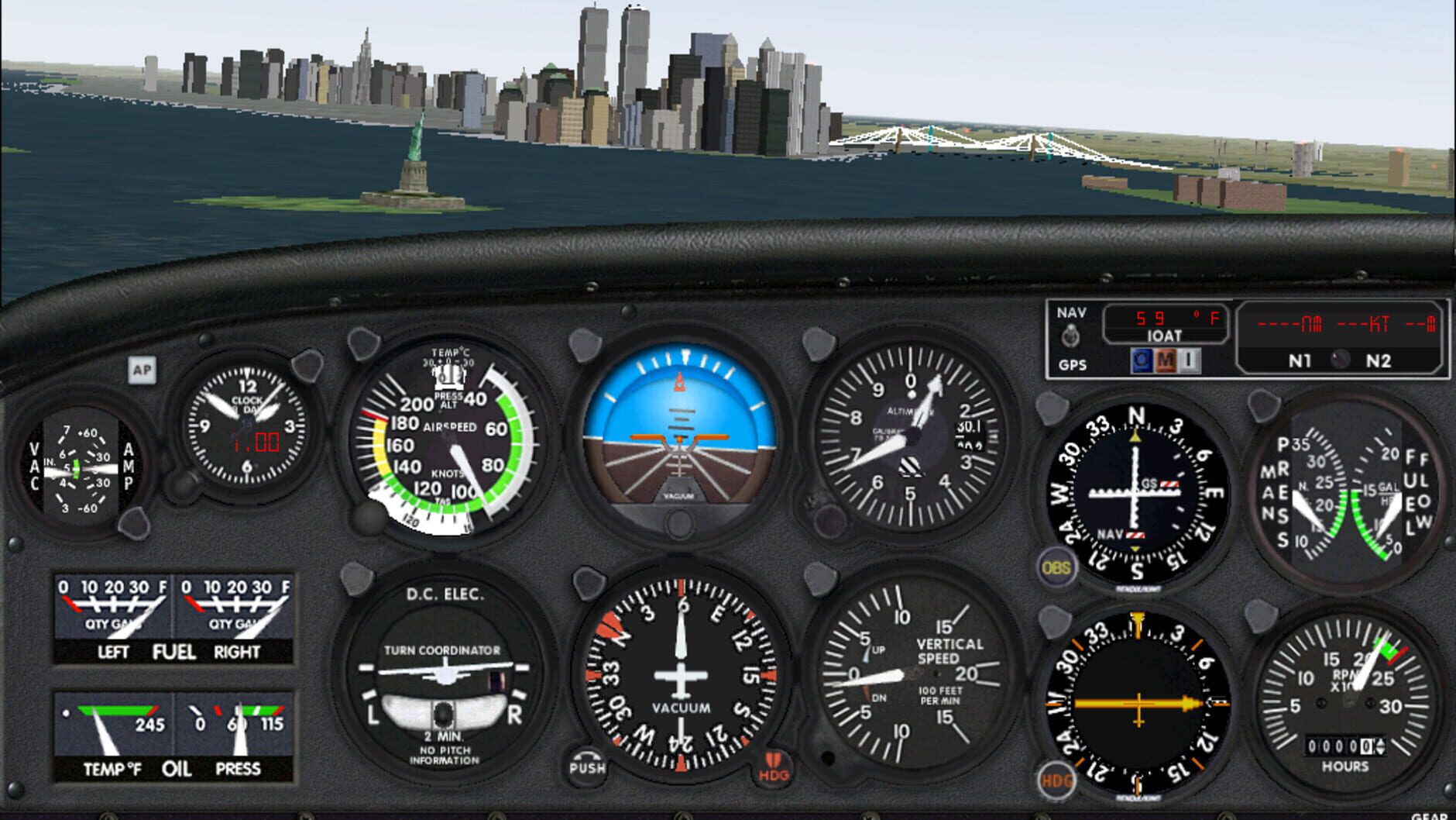 Screenshot for Microsoft Flight Simulator 2000