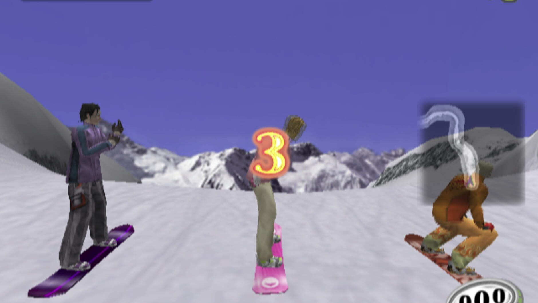 Screenshot for Snowboard Racer 2