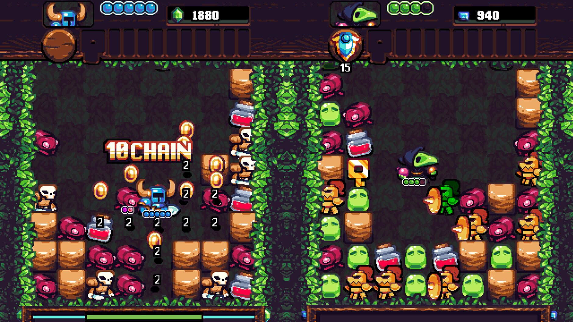 Screenshot for Shovel Knight: Pocket Dungeon