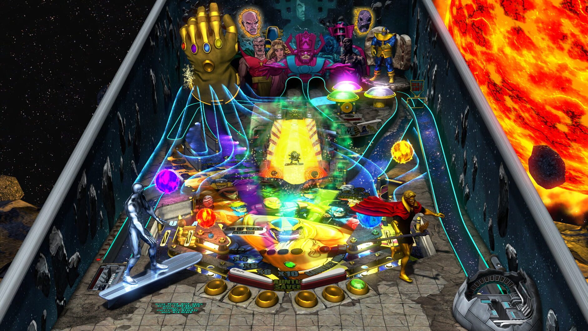 Screenshot for Pinball FX3: Marvel Pinball - Avengers Chronicles