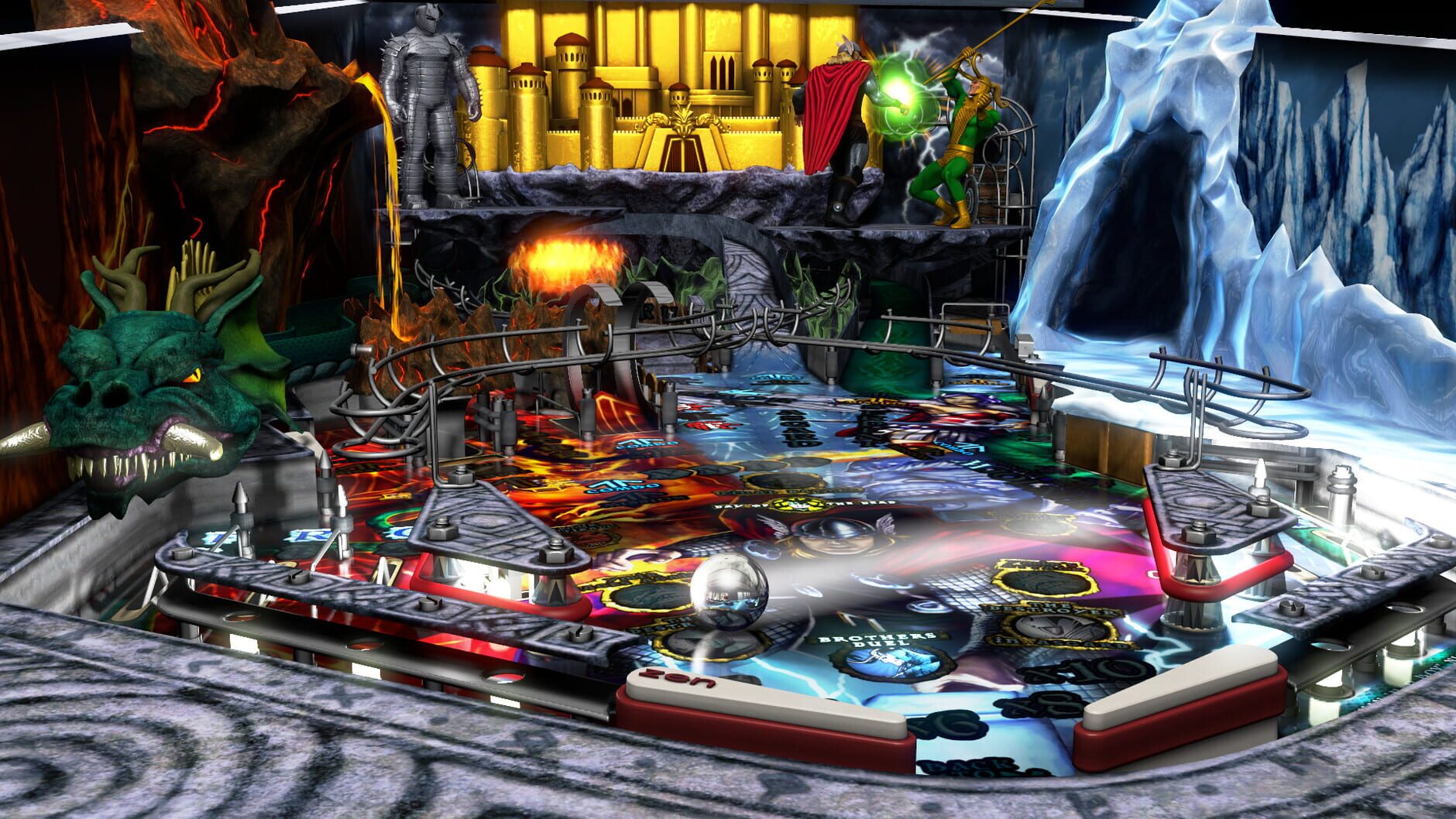 Screenshot for Pinball FX3: Marvel Pinball Vengeance and Virtue Pack