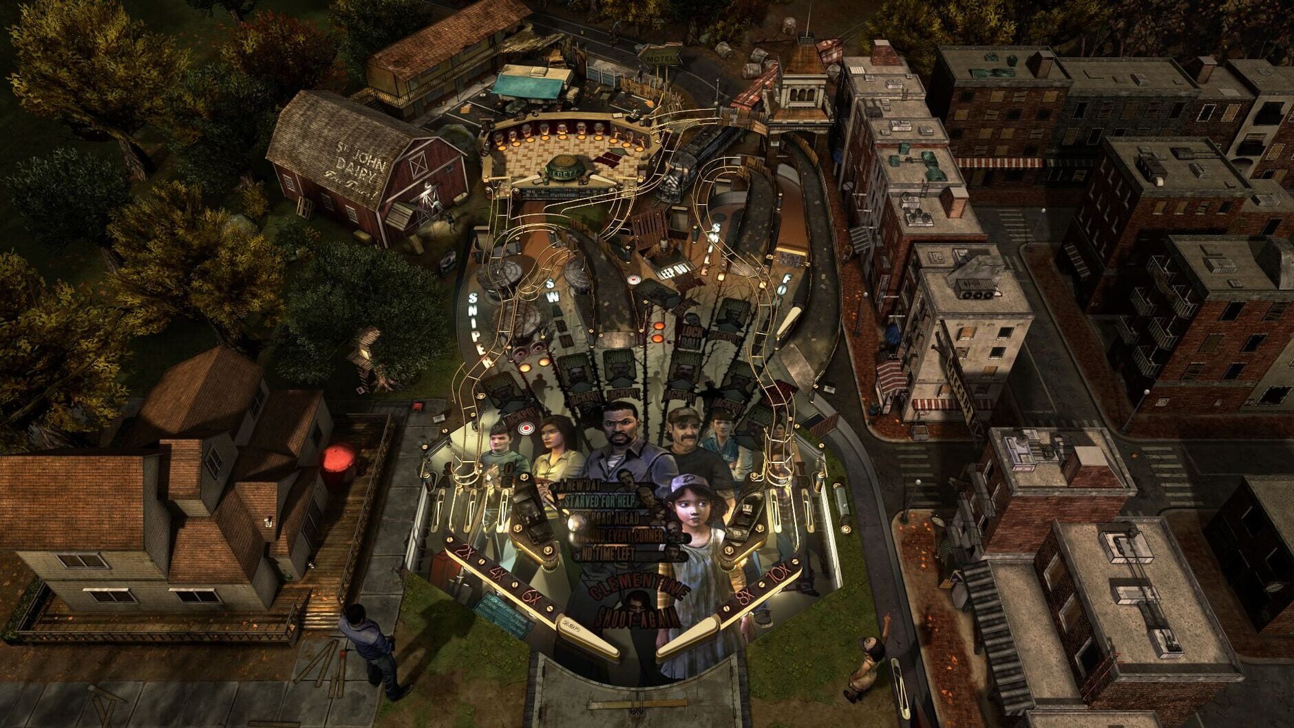 Screenshot for Pinball FX3: The Walking Dead Pinball