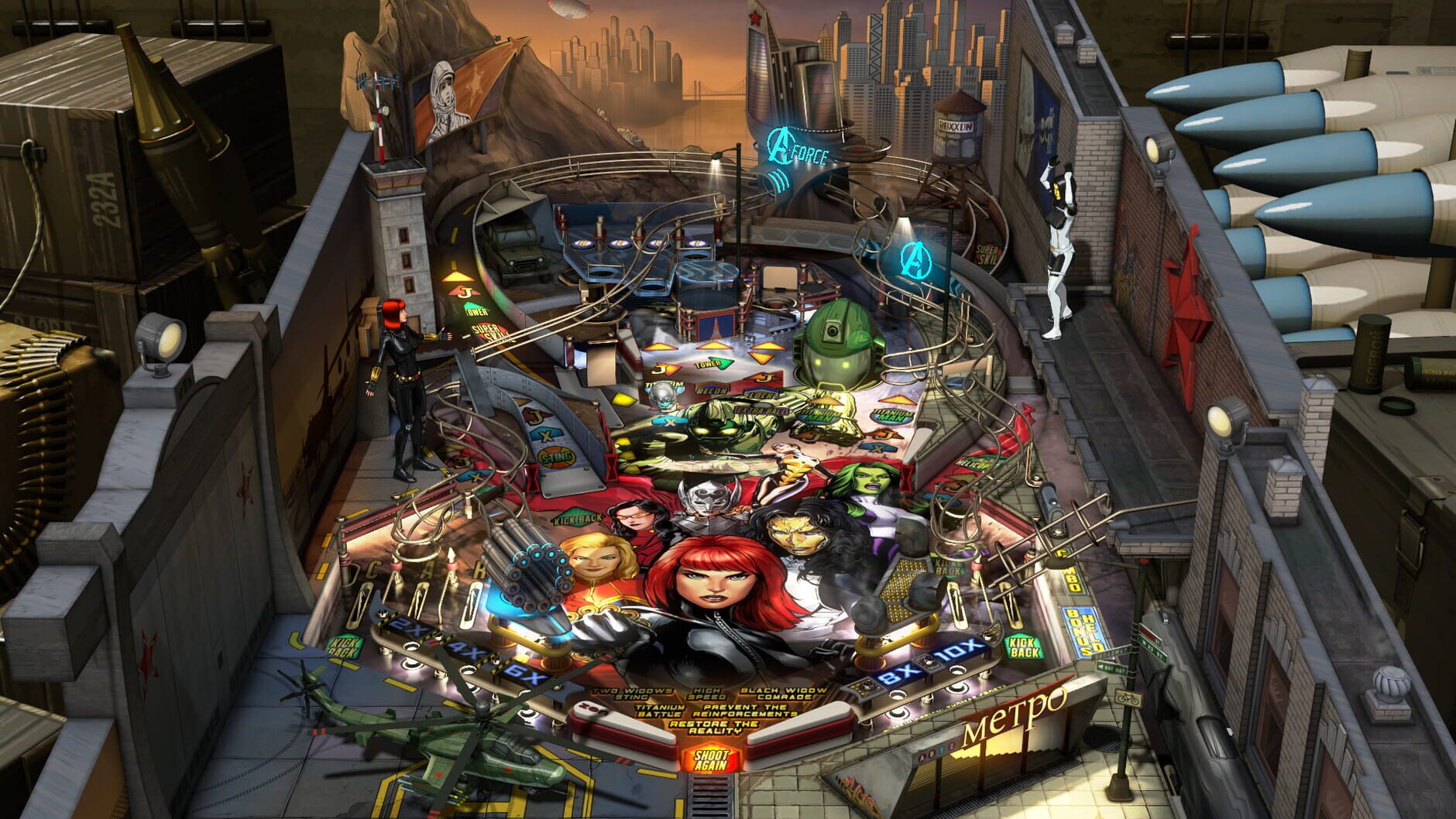 Screenshot for Pinball FX3: Marvel's Women of Power