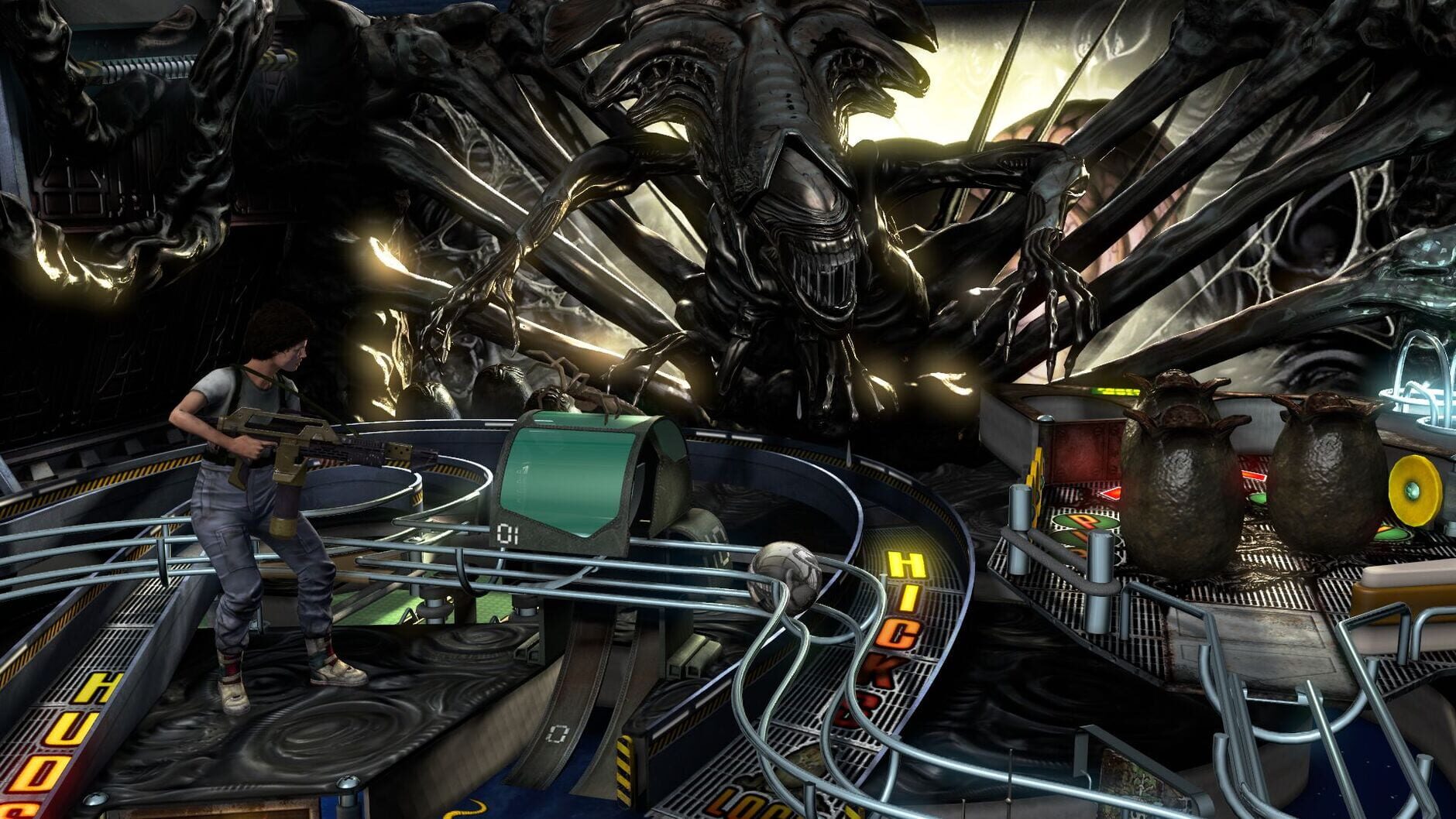 Screenshot for Pinball FX3: Aliens vs Pinball