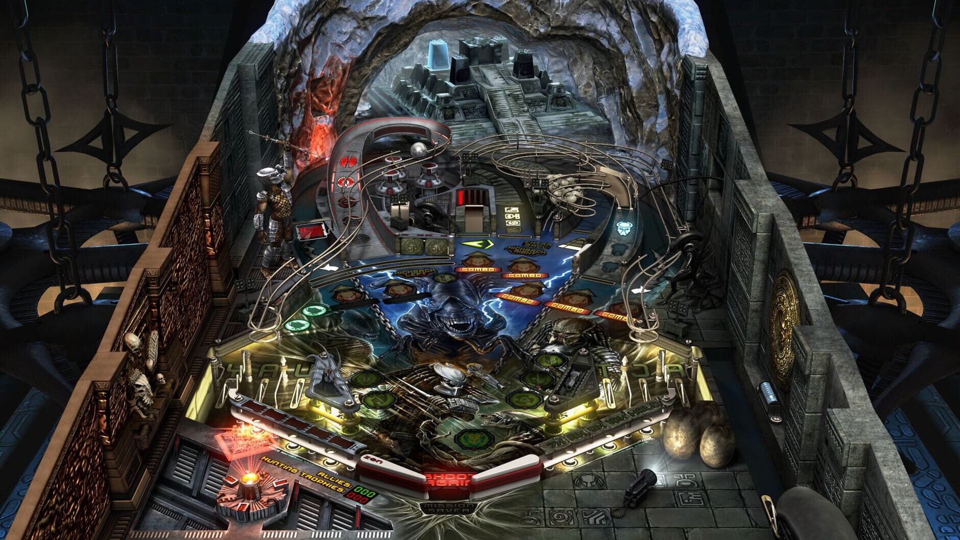 Screenshot for Pinball FX3: Aliens vs Pinball