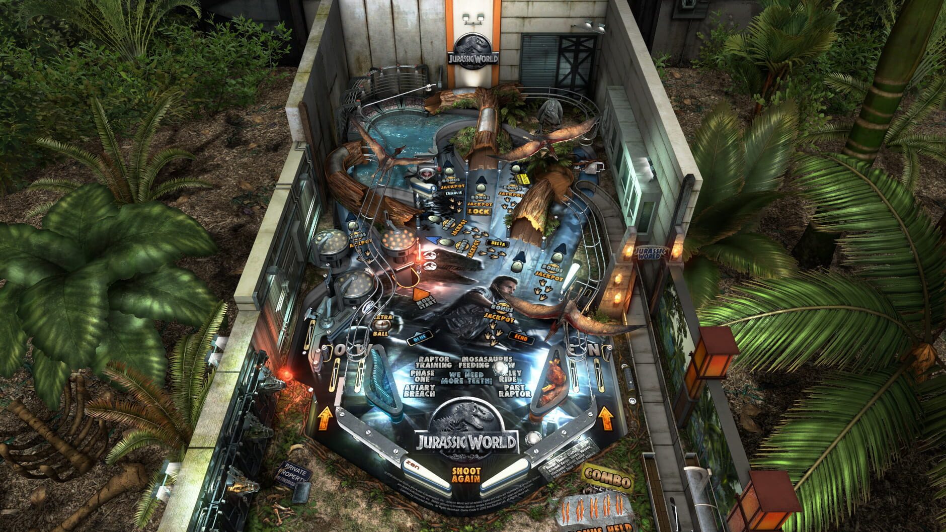 Screenshot for Pinball FX3: Jurassic World Pinball