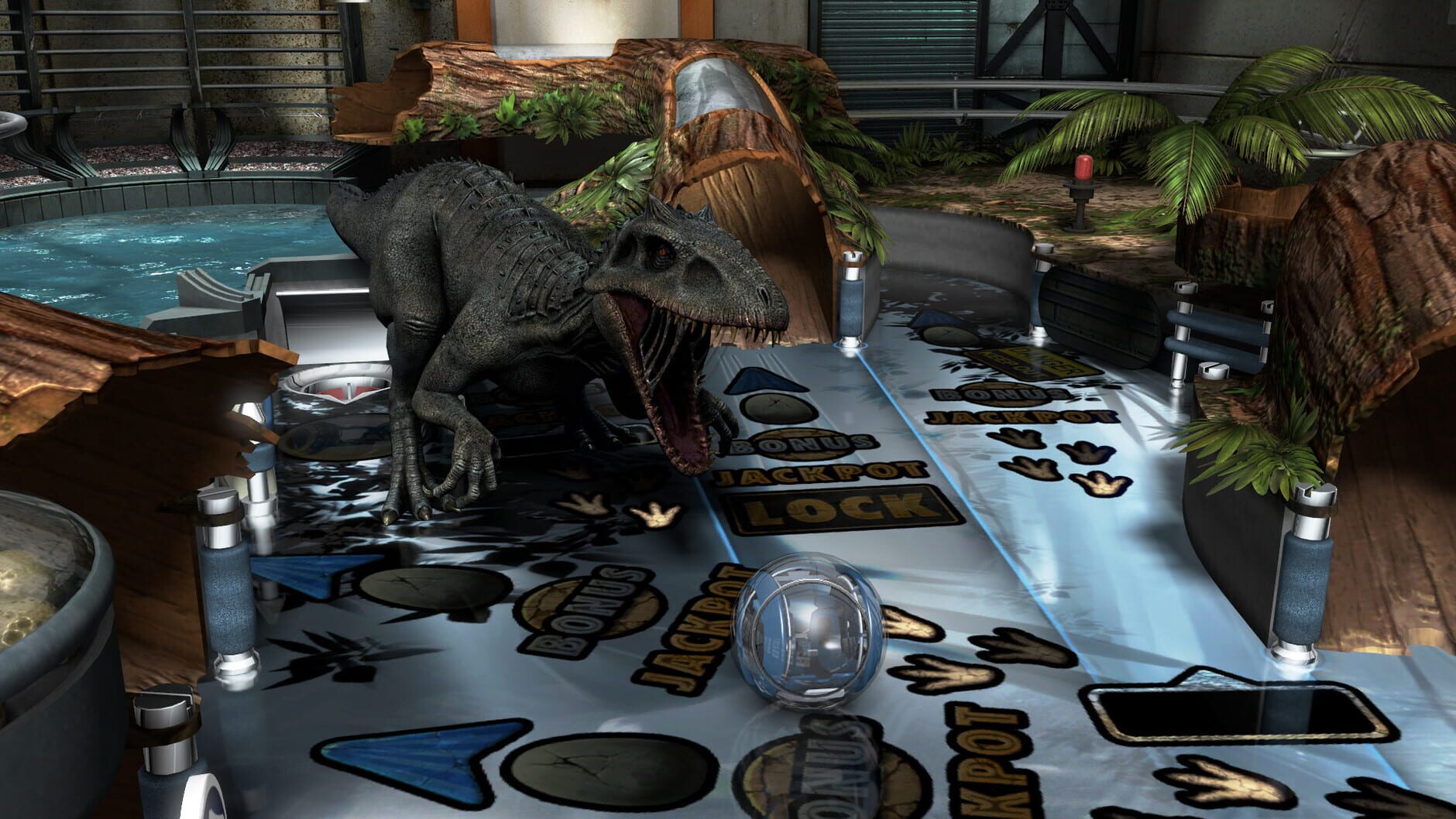 Screenshot for Pinball FX3: Jurassic World Pinball