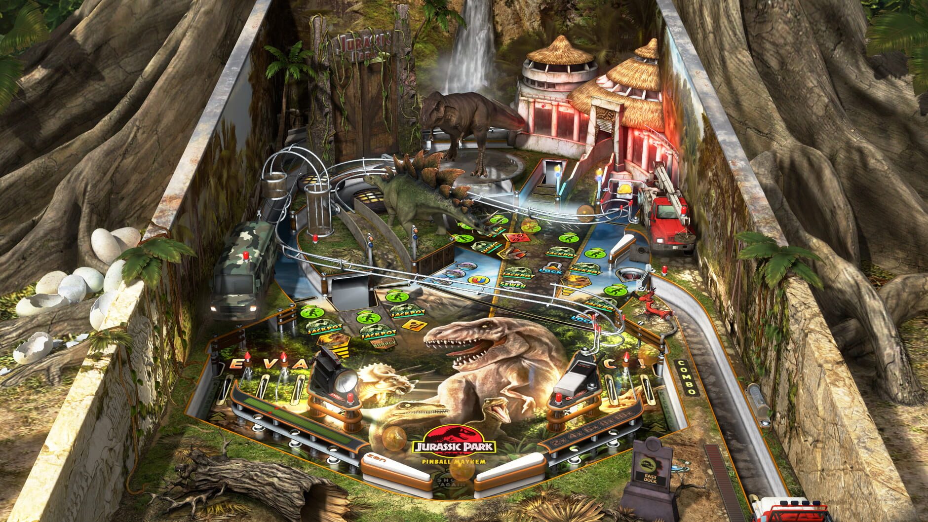 Screenshot for Pinball FX3: Jurassic World Pinball