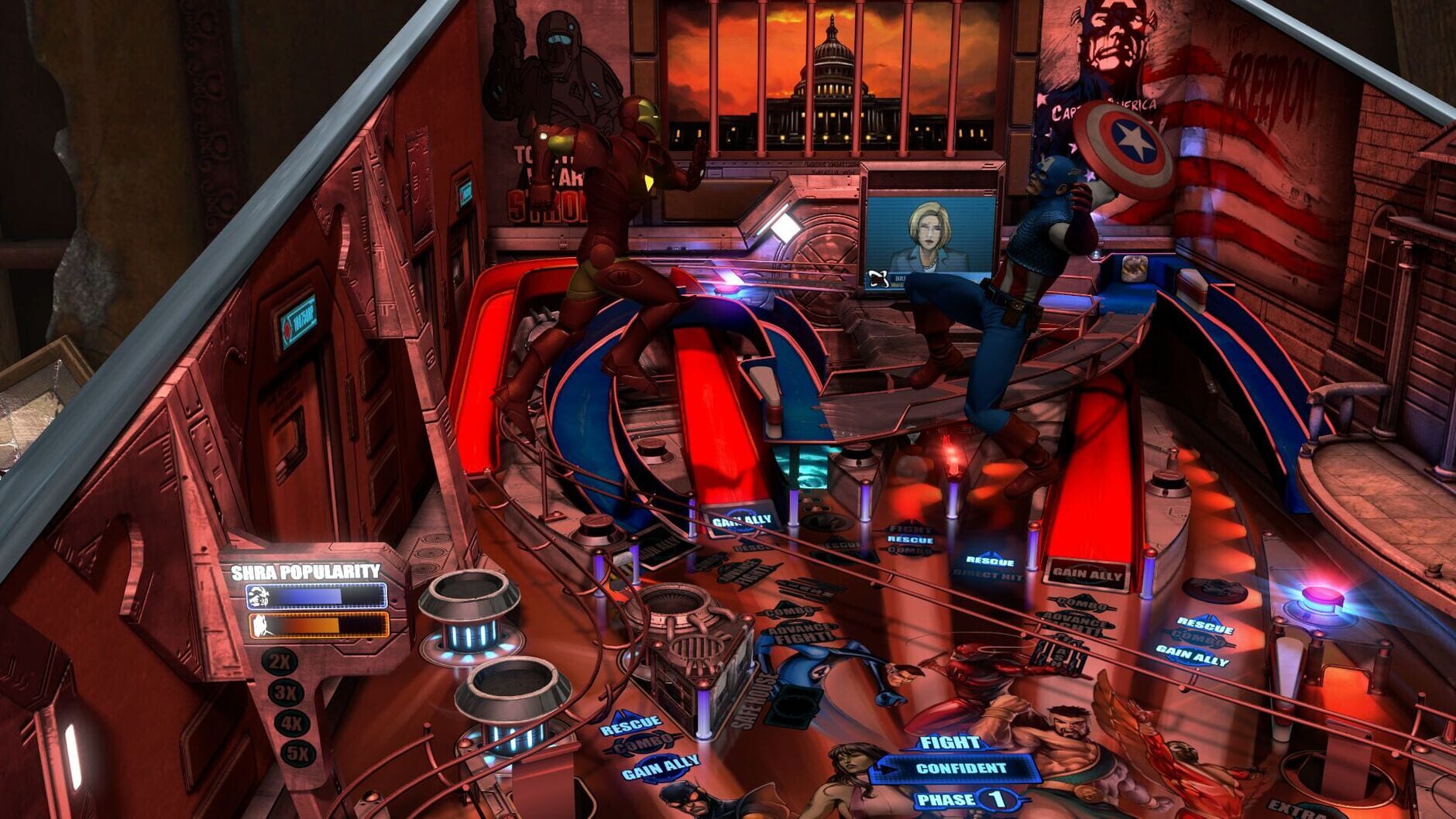 Screenshot for Pinball FX3: Marvel Pinball - Heavy Hitters