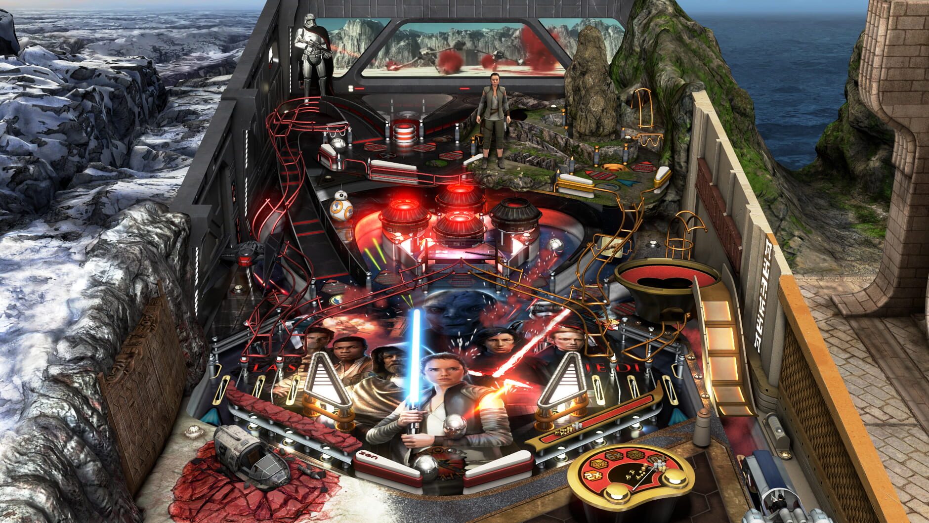 Screenshot for Pinball FX3: Star Wars Pinball - The Last Jedi