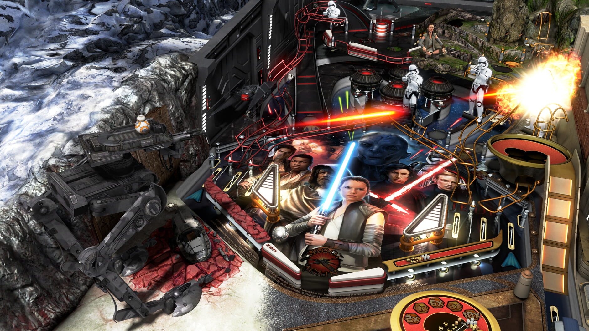 Screenshot for Pinball FX3: Star Wars Pinball - The Last Jedi
