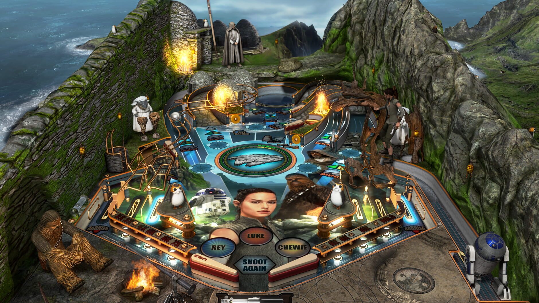 Screenshot for Pinball FX3: Star Wars Pinball - The Last Jedi
