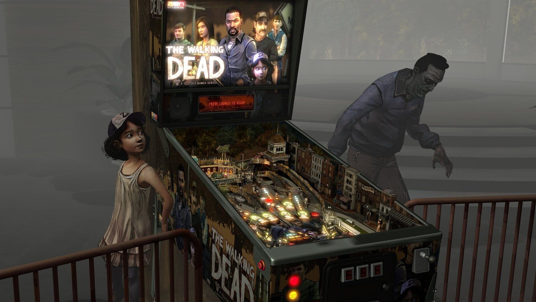 Screenshot for Pinball FX2 VR: The Walking Dead