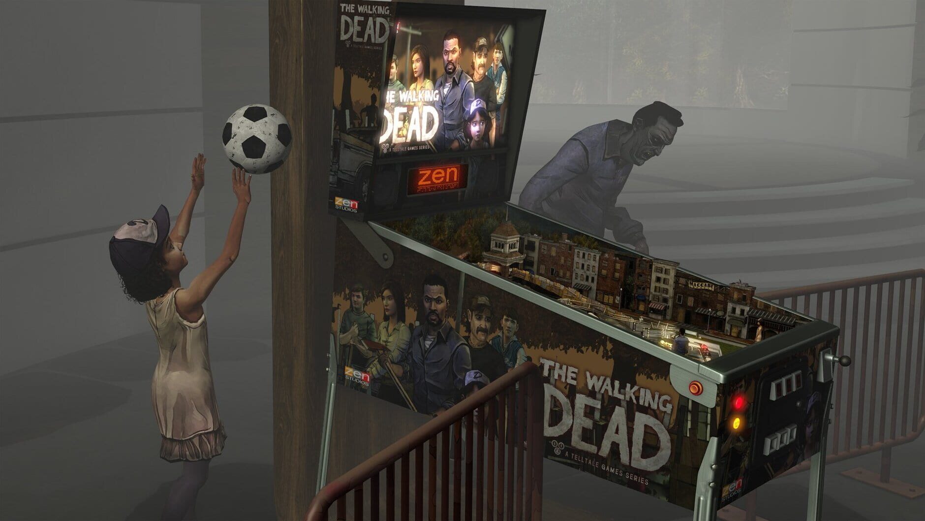 Screenshot for Pinball FX2 VR: The Walking Dead