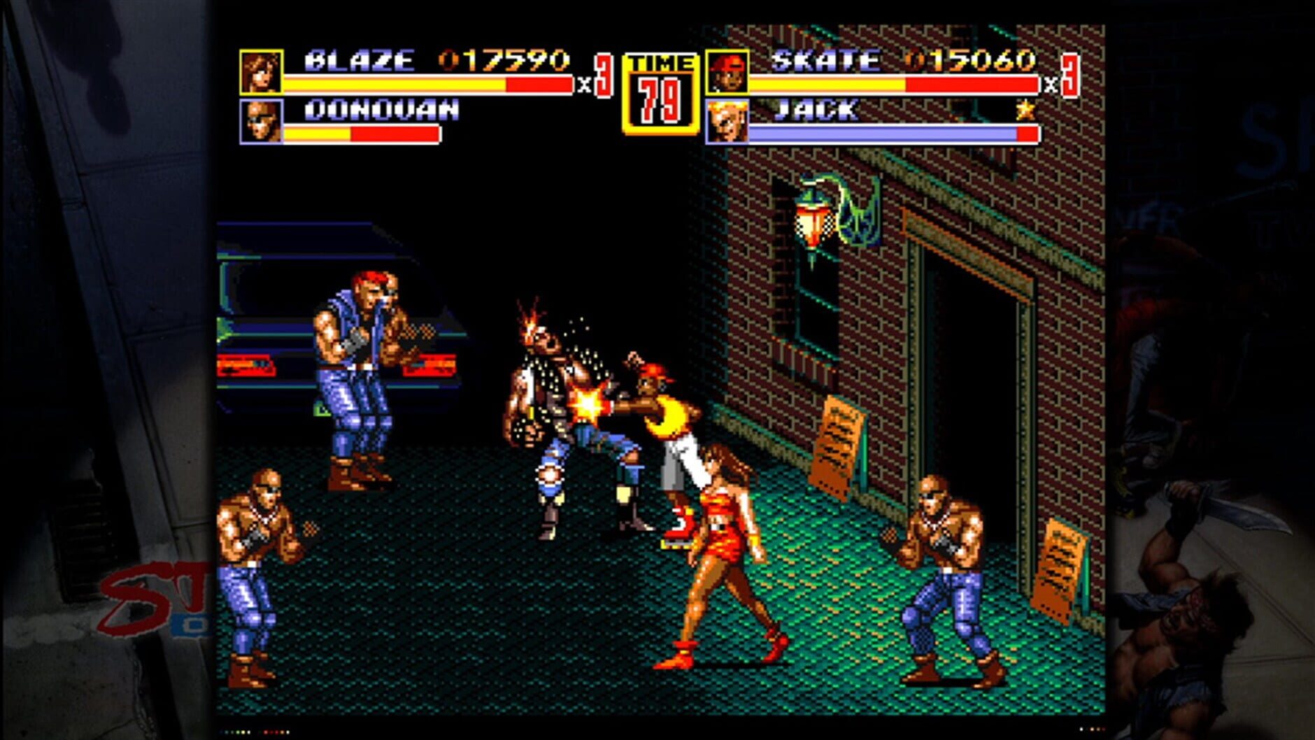 Screenshot for Sega Vintage Collection: Streets of Rage