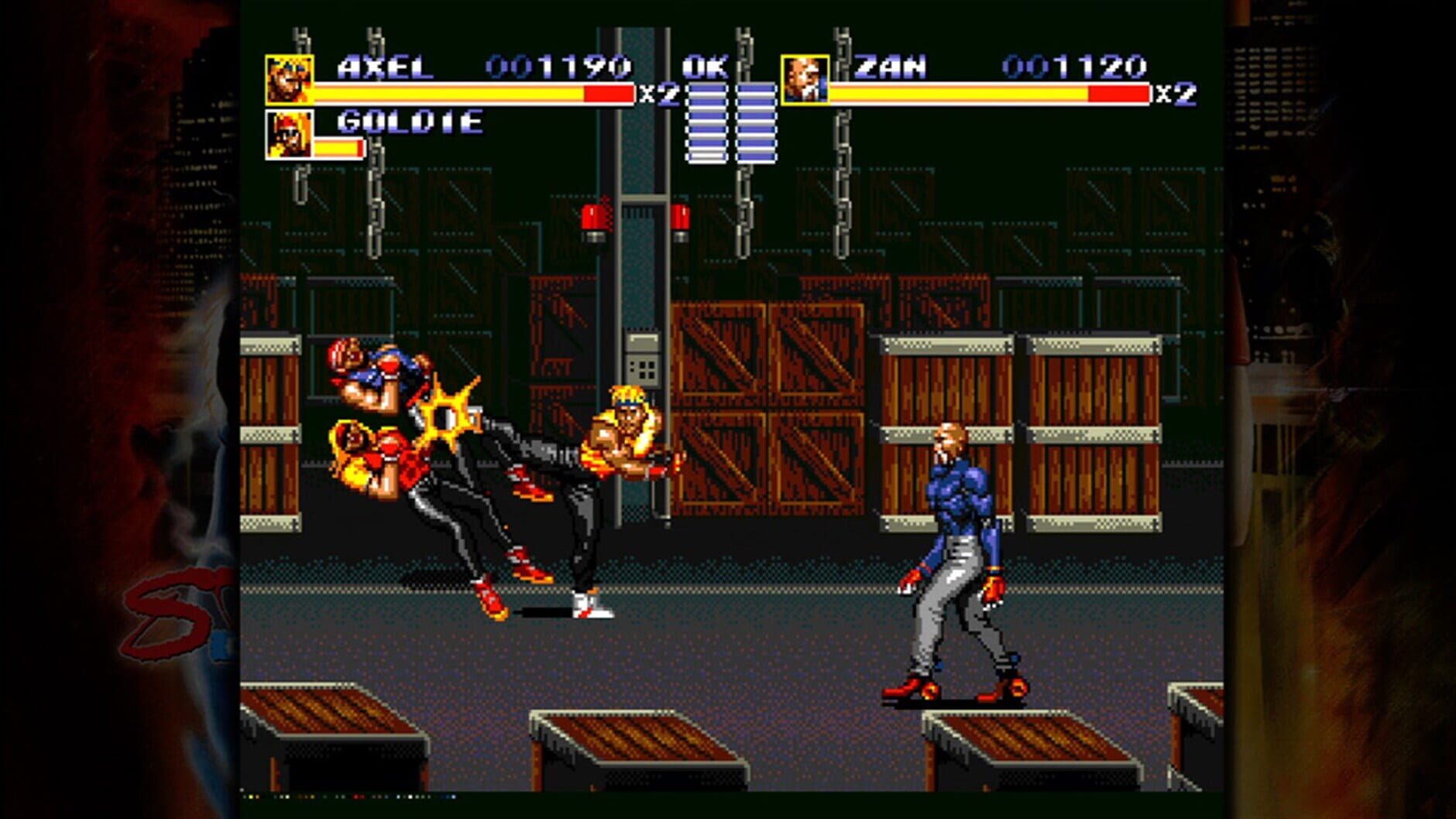 Screenshot for Sega Vintage Collection: Streets of Rage