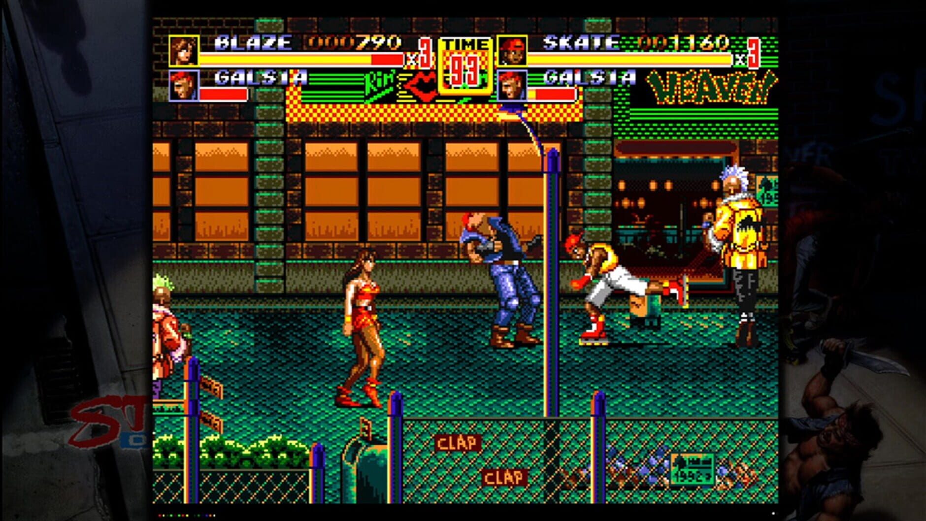 Screenshot for Sega Vintage Collection: Streets of Rage