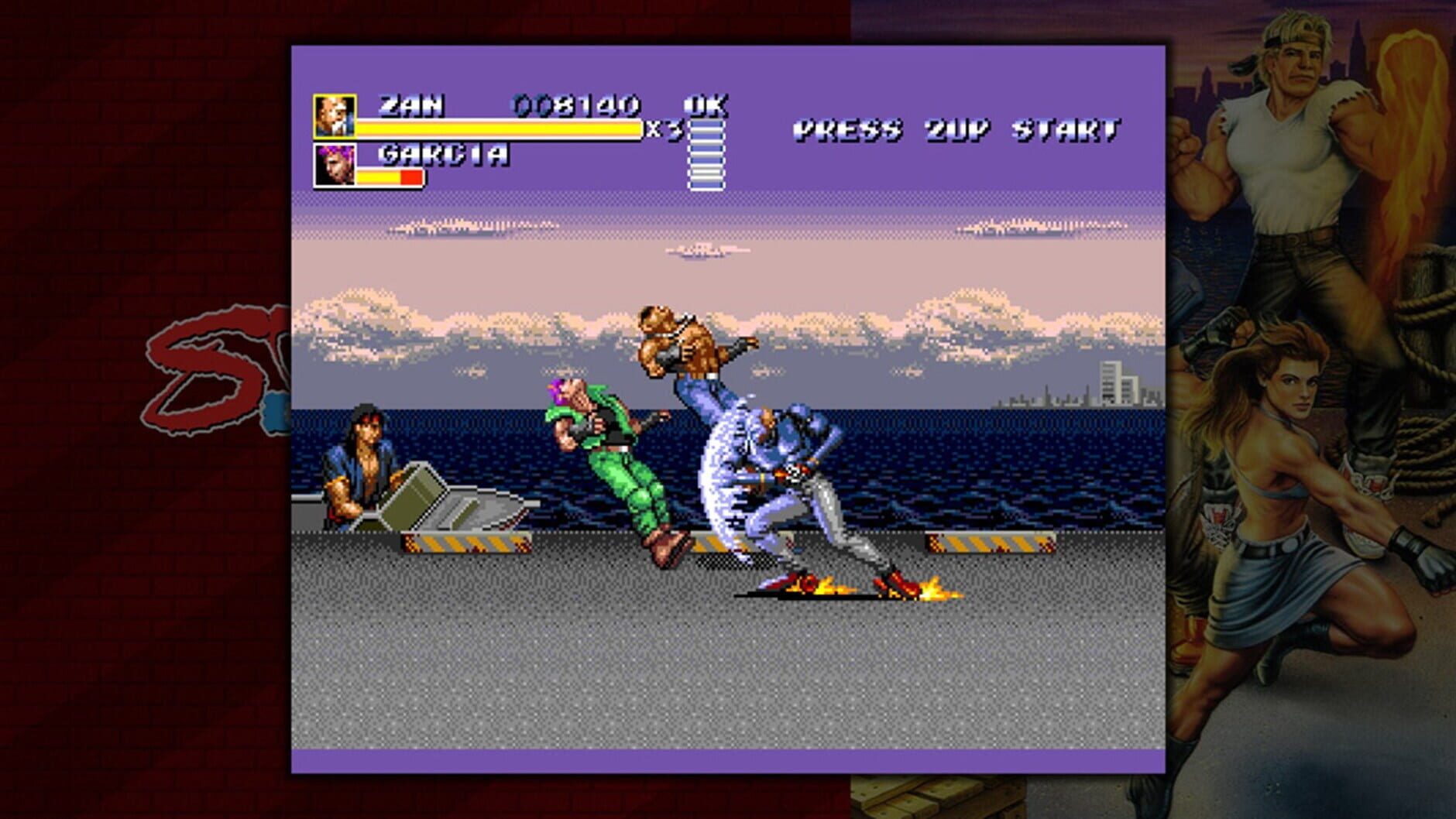 Screenshot for Sega Vintage Collection: Streets of Rage