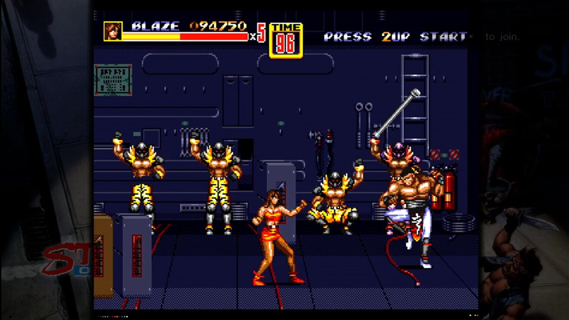 Screenshot for Sega Vintage Collection: Streets of Rage