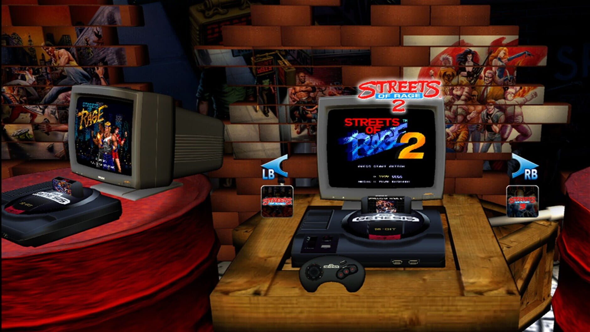 Screenshot for Sega Vintage Collection: Streets of Rage