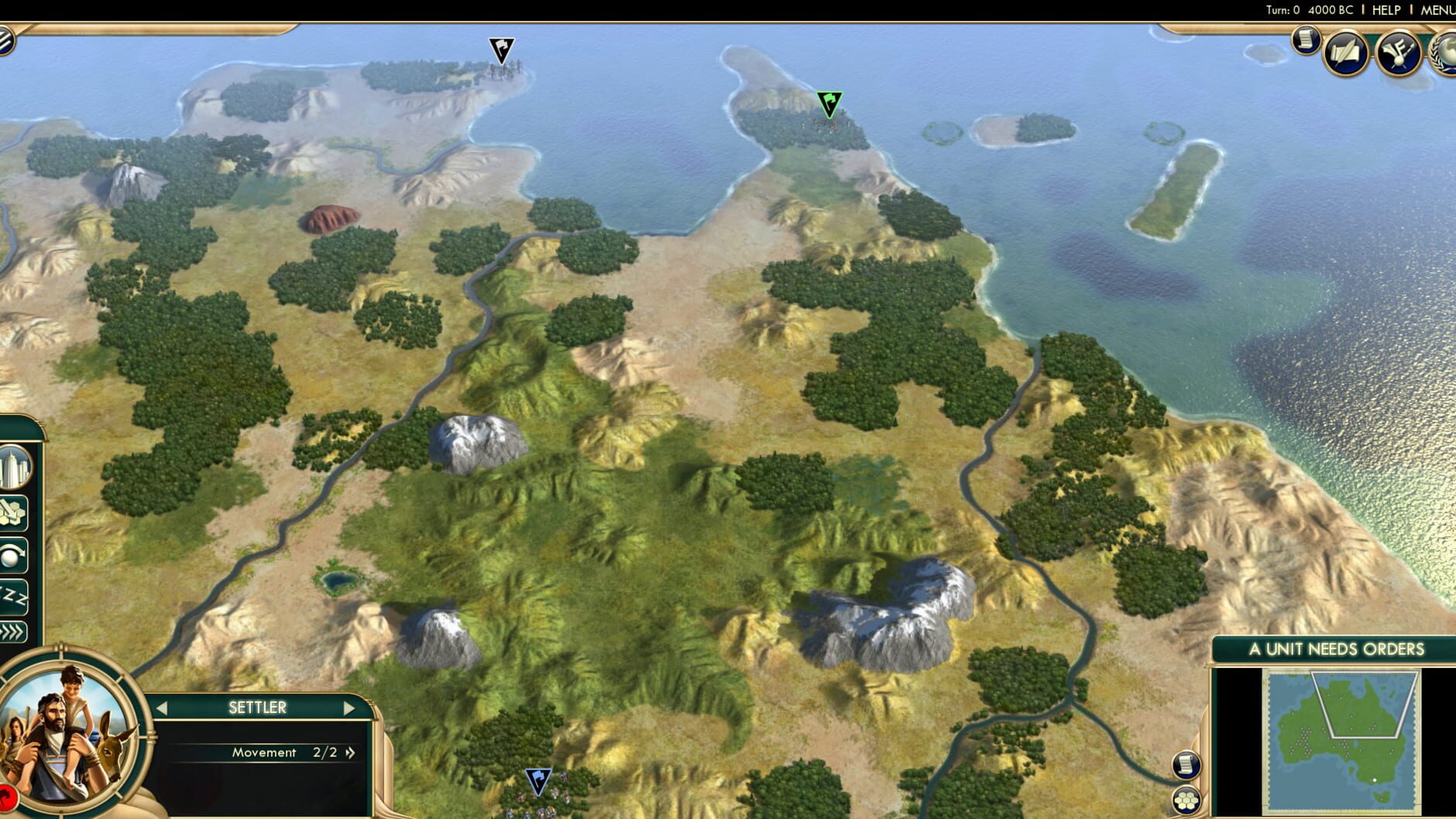 Screenshot for Sid Meier's Civilization V: Scrambled Nations Map Pack