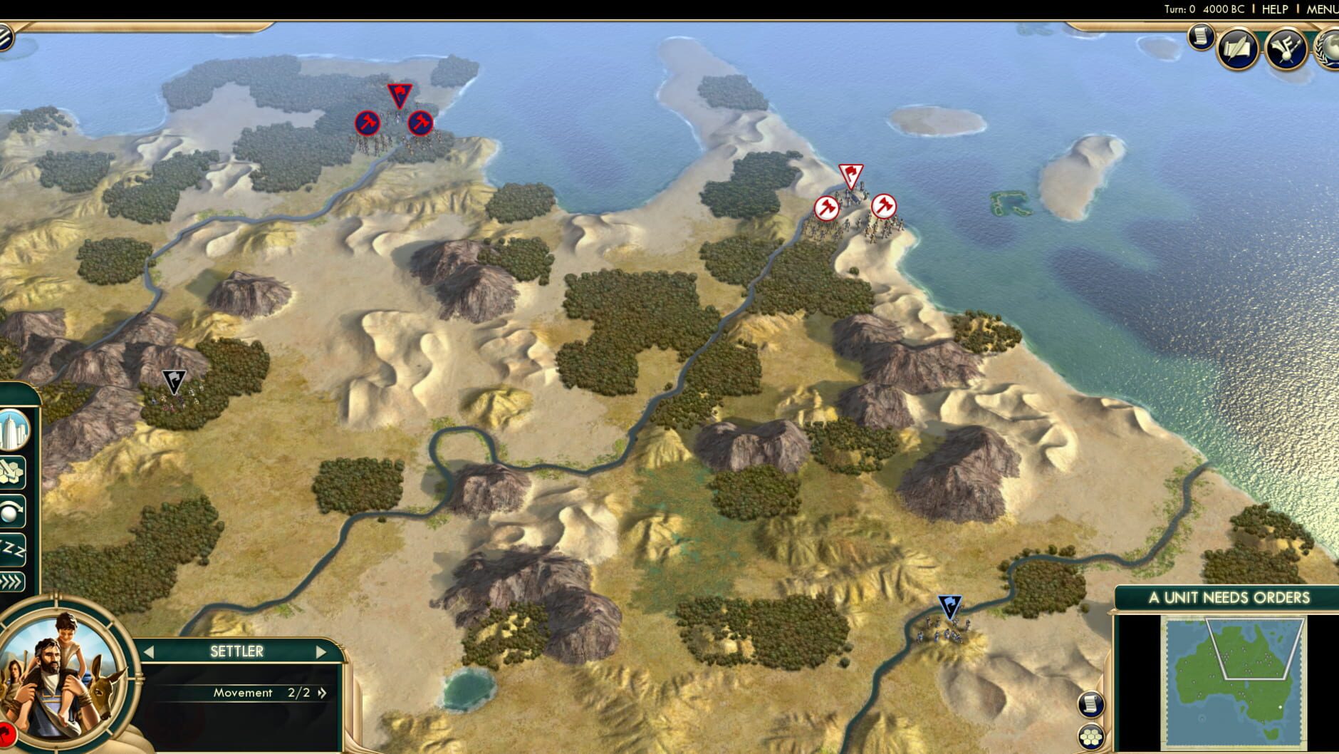 Screenshot for Sid Meier's Civilization V: Scrambled Nations Map Pack