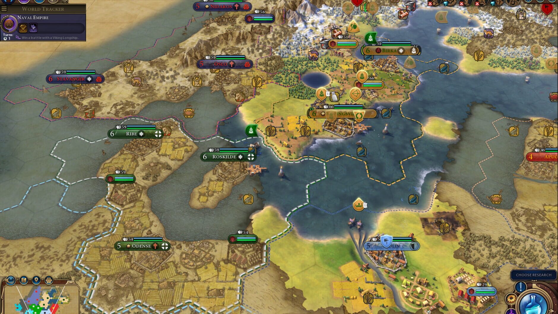 Screenshot for Sid Meier's Civilization VI: Vikings Scenario Pack