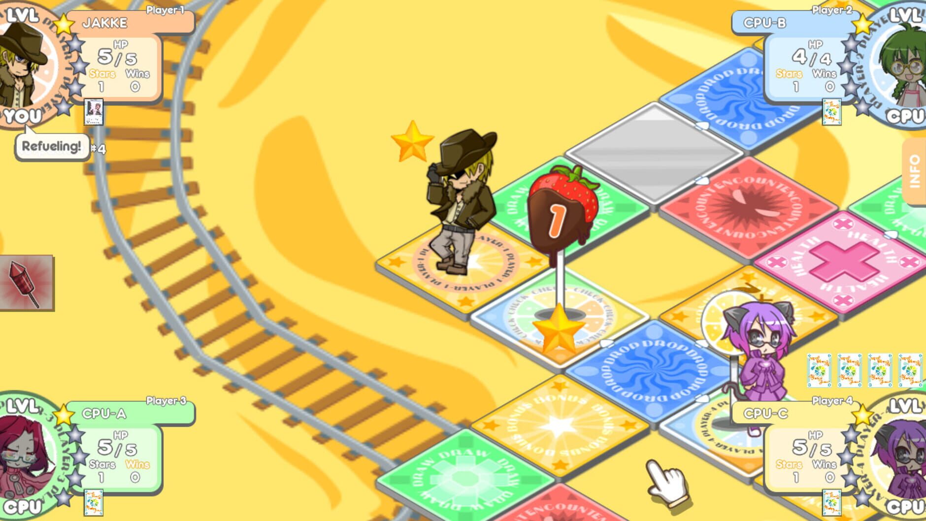 Screenshot for 100% Orange Juice: Railway Runners Pack
