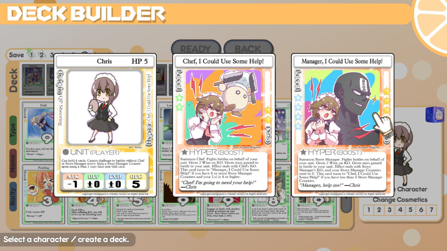 Screenshot for 100% Orange Juice: Chris & Kyupita