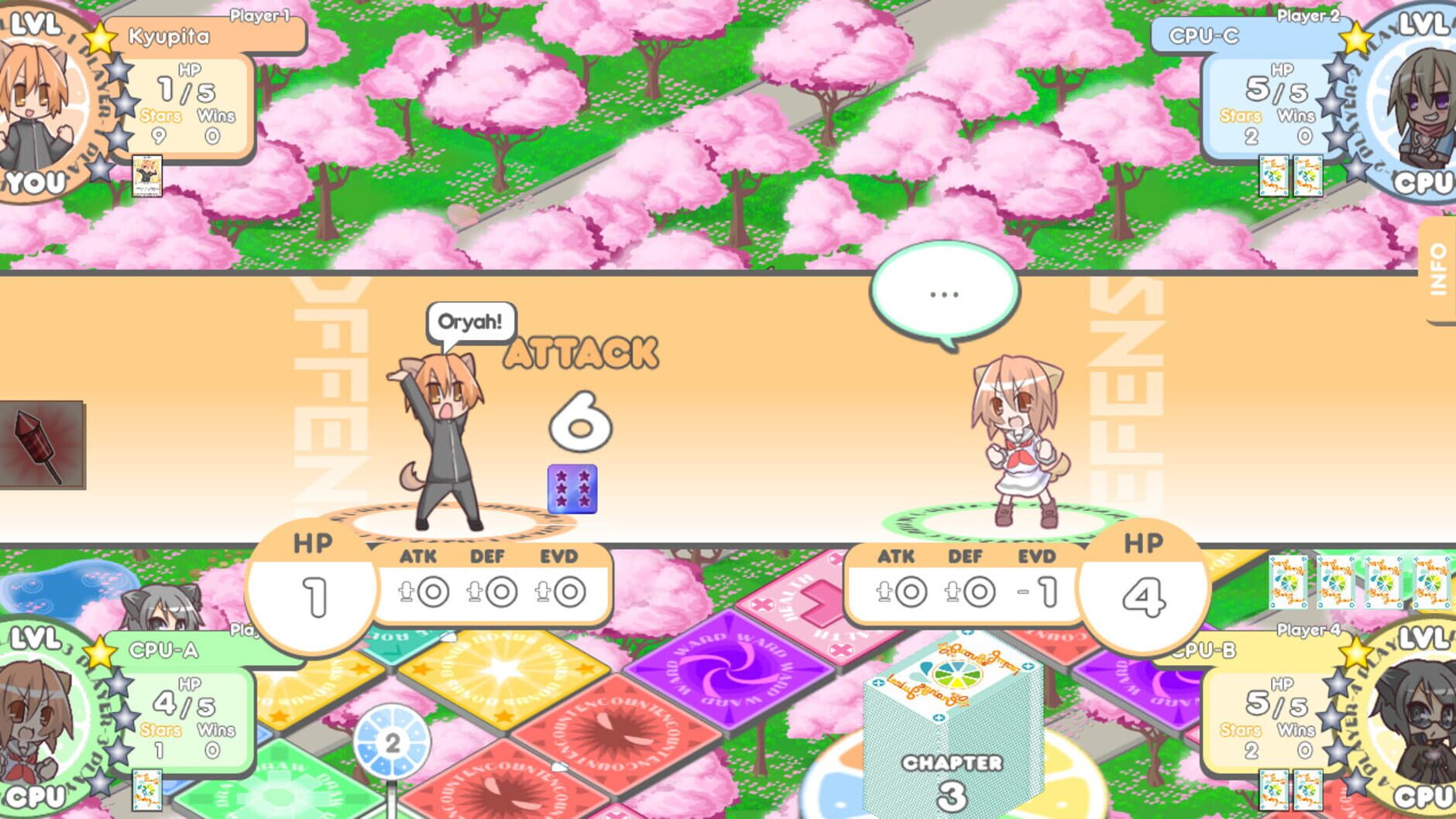 Screenshot for 100% Orange Juice: Chris & Kyupita