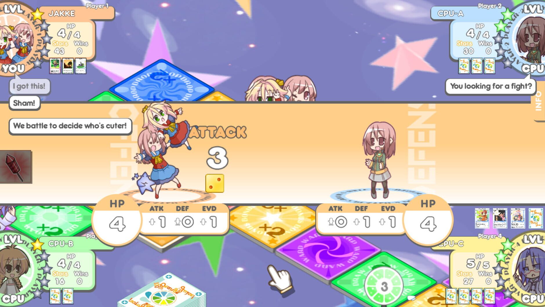 Screenshot for 100% Orange Juice: Sora & Sham (Cuties)