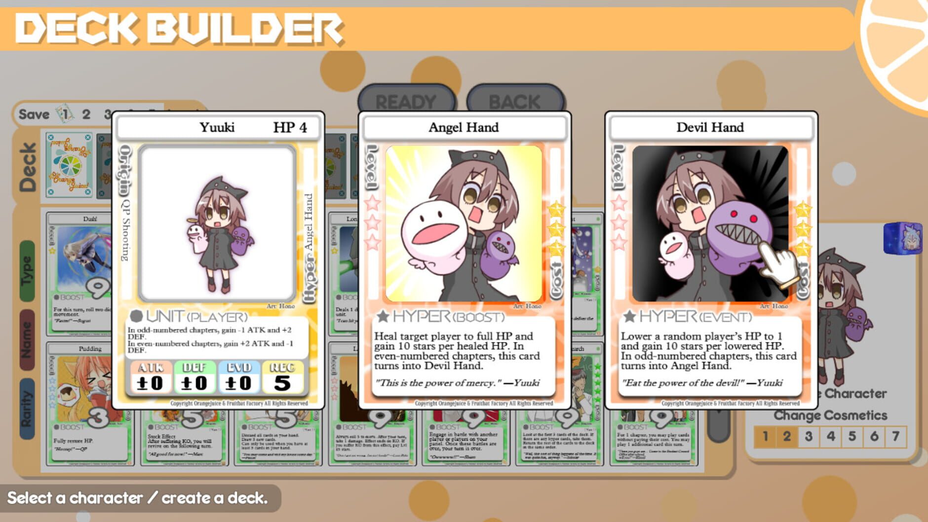 Screenshot for 100% Orange Juice: Yuuki & Islay