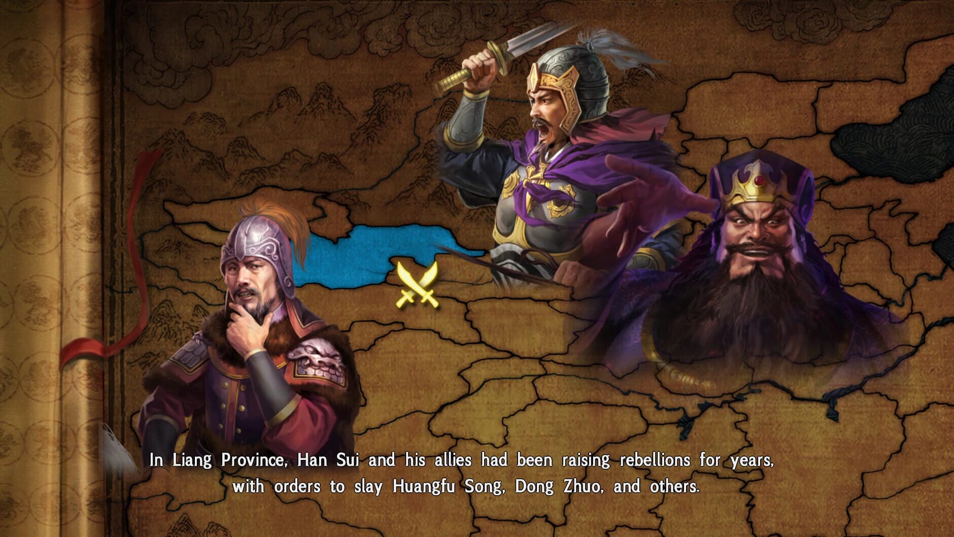Screenshot for Romance of the Three Kingdoms XIII: Scenario - The Wavering Han Dynasty & Event Set