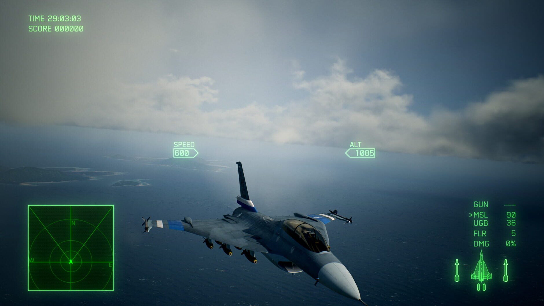 Screenshot for Ace Combat 7: Skies Unknown - Experimental Aircraft Series