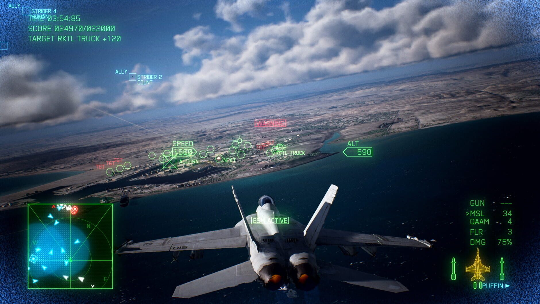 Screenshot for Ace Combat 7: Skies Unknown - Unexpected Visitor