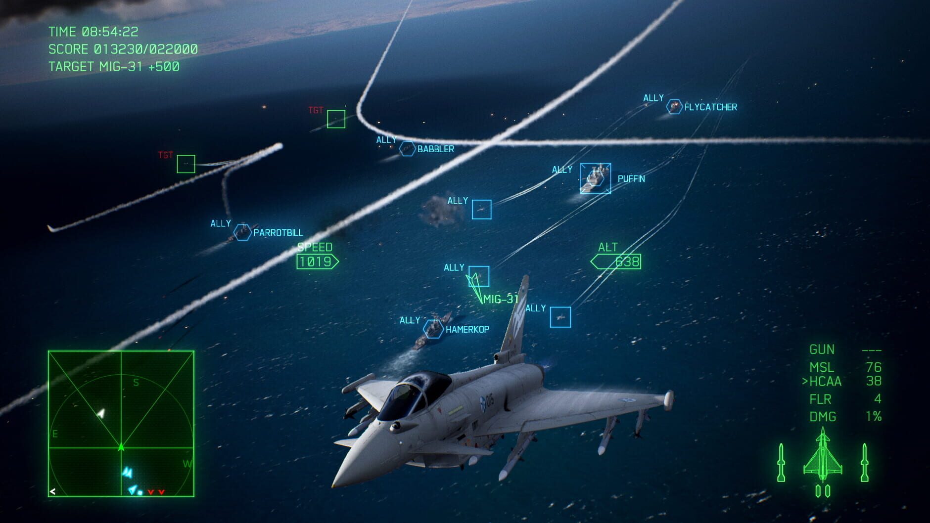 Screenshot for Ace Combat 7: Skies Unknown - Unexpected Visitor