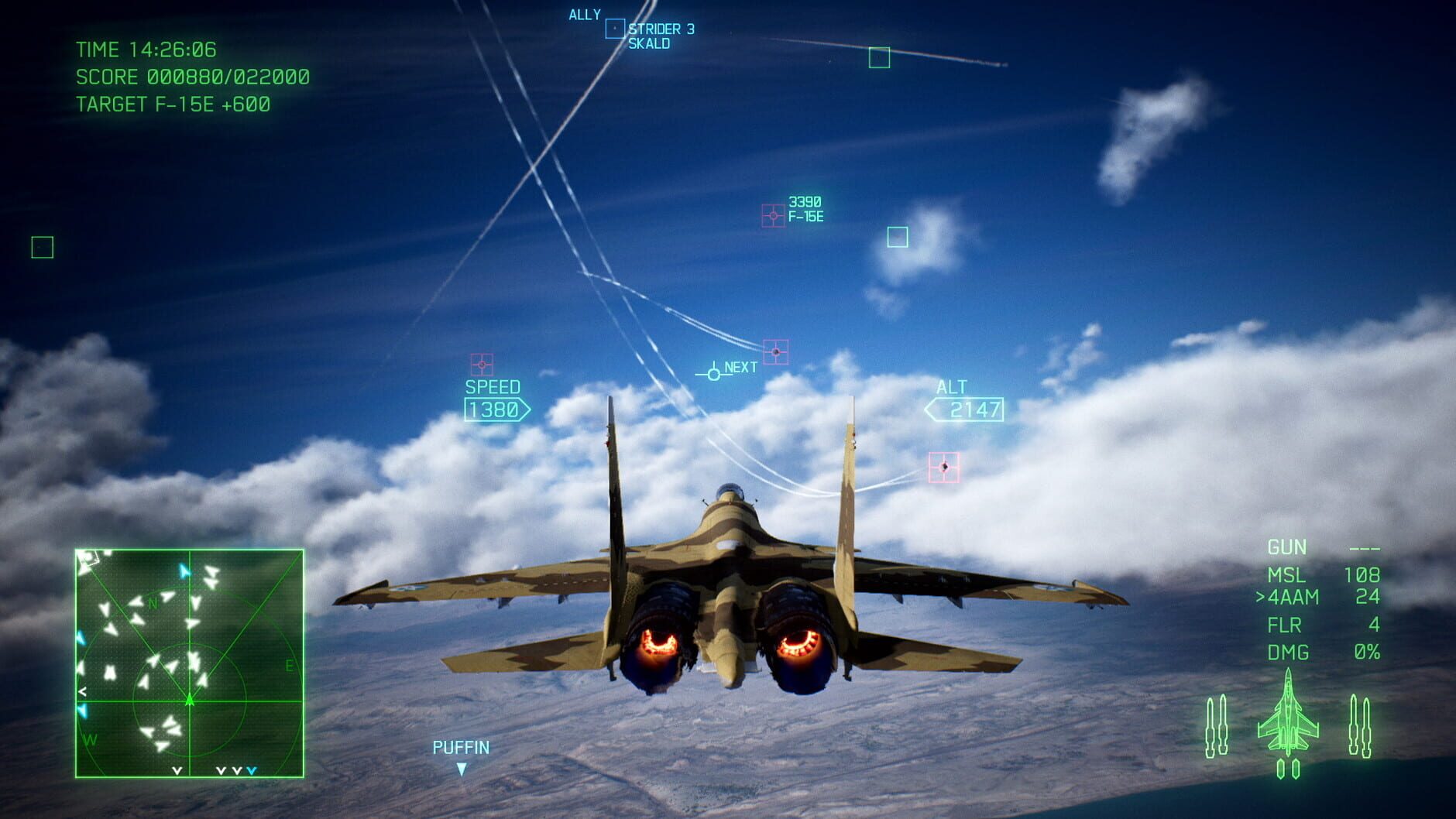 Screenshot for Ace Combat 7: Skies Unknown - Unexpected Visitor