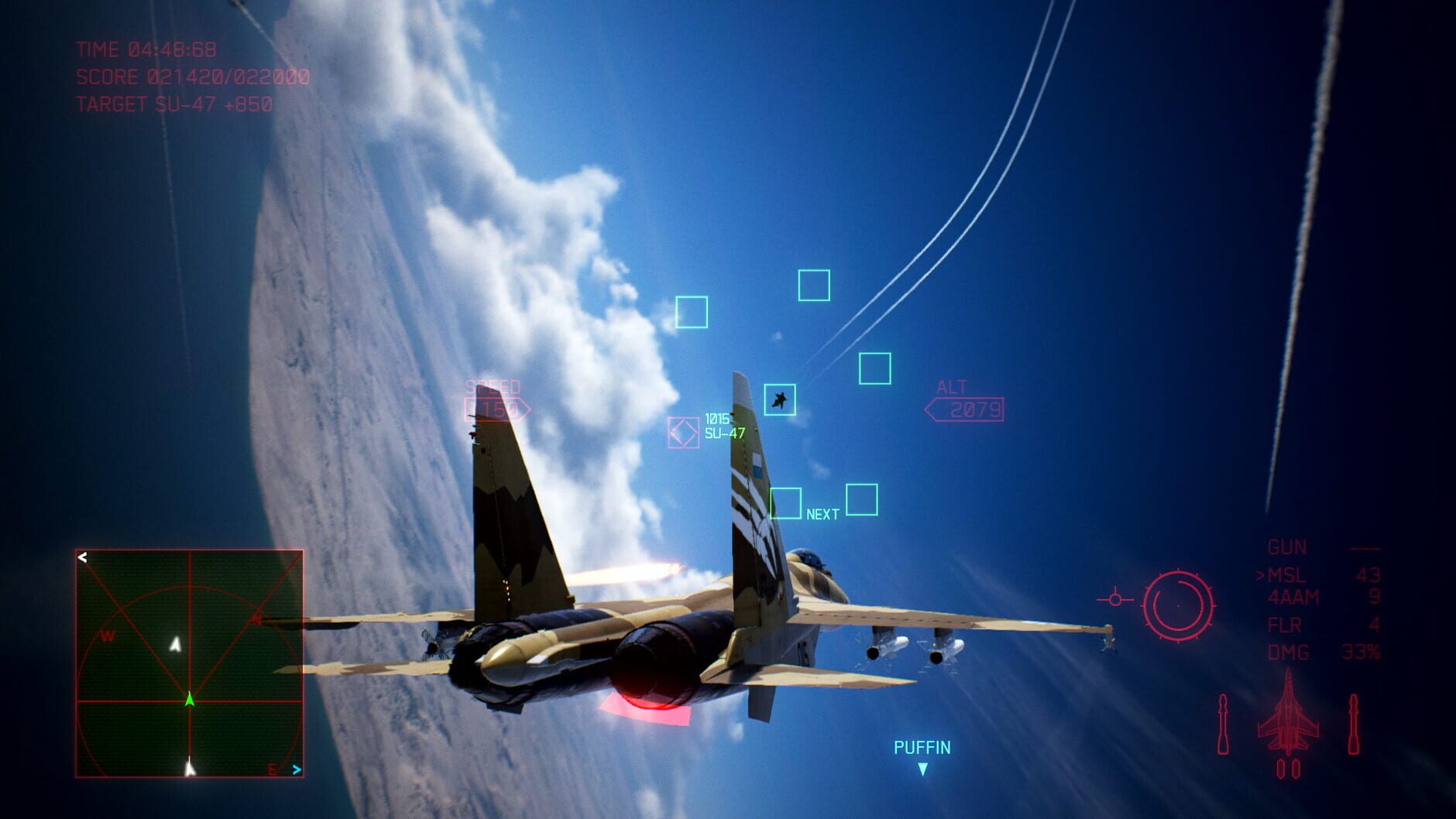 Screenshot for Ace Combat 7: Skies Unknown - Unexpected Visitor