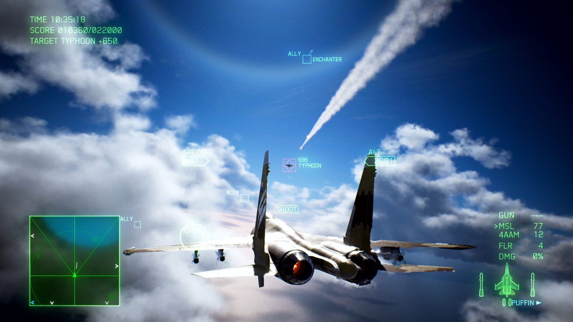 Screenshot for Ace Combat 7: Skies Unknown - Unexpected Visitor